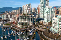 View from Granville Street Bridge, Vancouver, BC